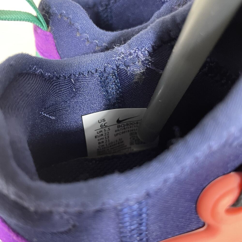 Nike Air Presto Toddler Size 6C No Lacing Slip On Colorful Kids Sneakers - Picture 7 of 8